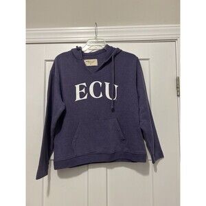ECU Pirates Hoodie Women Size Large East Carolina Game Day Greenville NC Purple